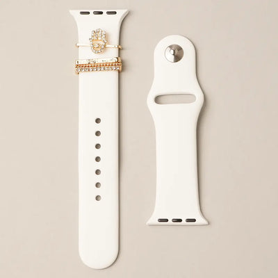 Silicone Charm, Apple Watch Band