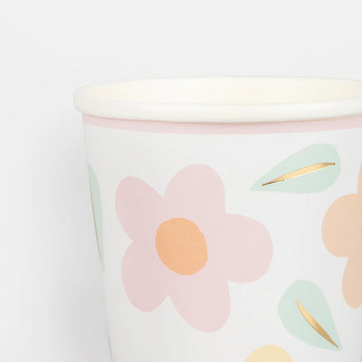 Happy Flowers Cups
