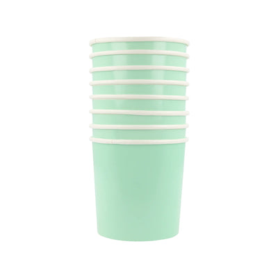 Sea Foam Green Tumbler Cups