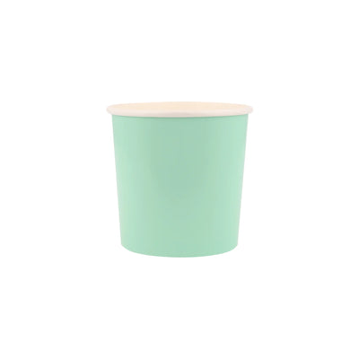 Sea Foam Green Tumbler Cups