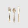 Metalic Gold Cutlery (30 piece)
