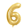 #6 Gold Foil Balloon