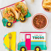 9" Taco Truck Shaped Plate