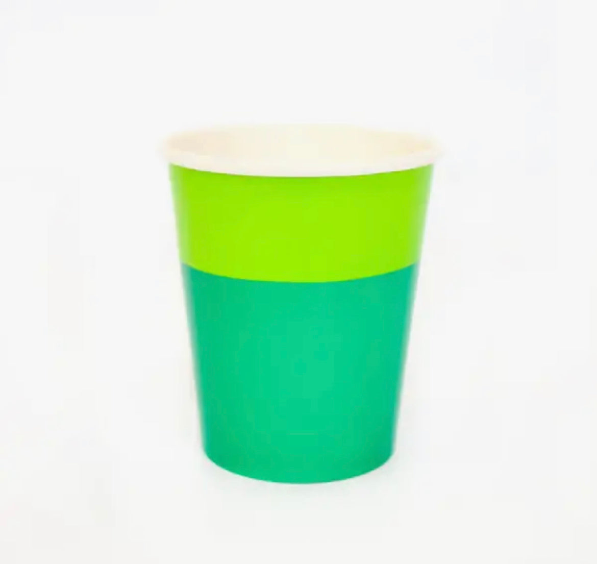 Lime Green Cups - ConfettiBetti