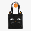 Cat Canvas Trick or Treat Bag