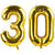 30 Gold Foil Balloons