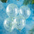 Blue and Green Confetti Balloons