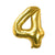 #4 Gold Foil Balloon