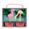 Meri Meri Neon Flamingo Cupcake Kit