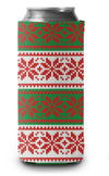 Christmas Sweater Can Cooler