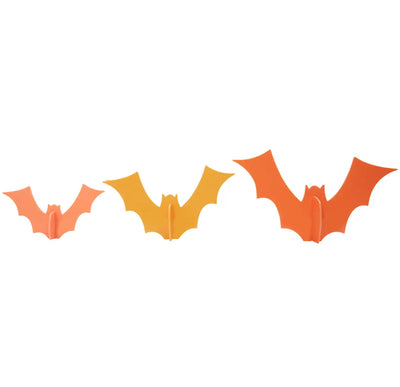 Orange Acrylic Bat Set