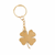 Gold Lucky Day Keychain