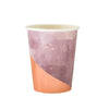 Amethyst - Light Purple Watercolor Paper Cups